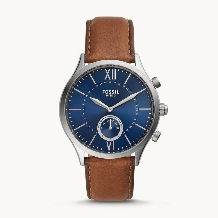 Fossil Hybrid Smartwatch Fenmore Brown Leather Men's Watch BQT1106 -  Wishque | Sri Lanka's Premium Online Shop! Send Gifts to Sri Lanka