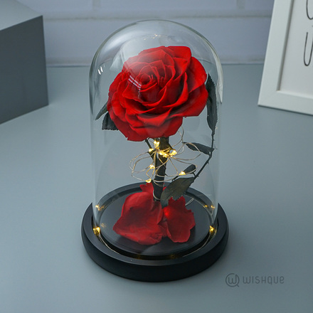 Eternal Rose Fairy Lights Ornament