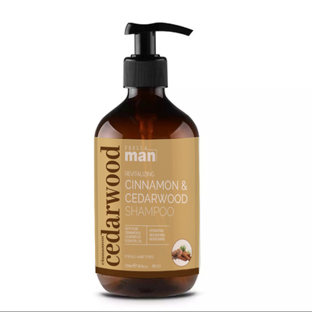 Frella Man Revitalizing Shampoo - Cinnamon & Cedarwood