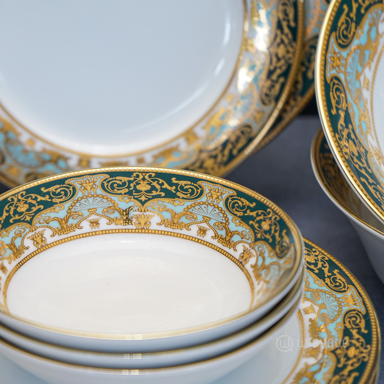 Sultan Crown Dankotuwa Porcelain 21 Pcs Dinner Set Wishque Sri