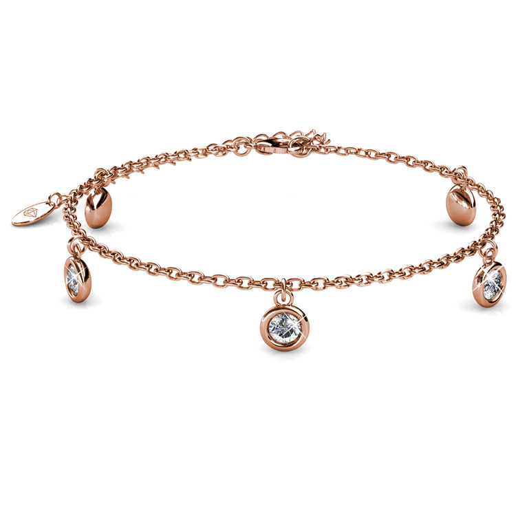 Aquamarine Swarovski crystal bracelet – Kentshire