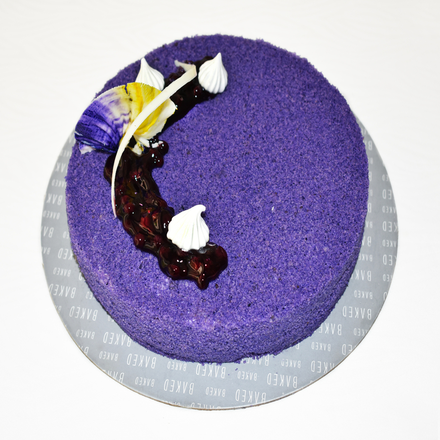 Blueberry Velvet Cake