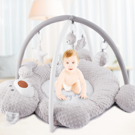 Grey Bear Baby Activity Gym & Playmat