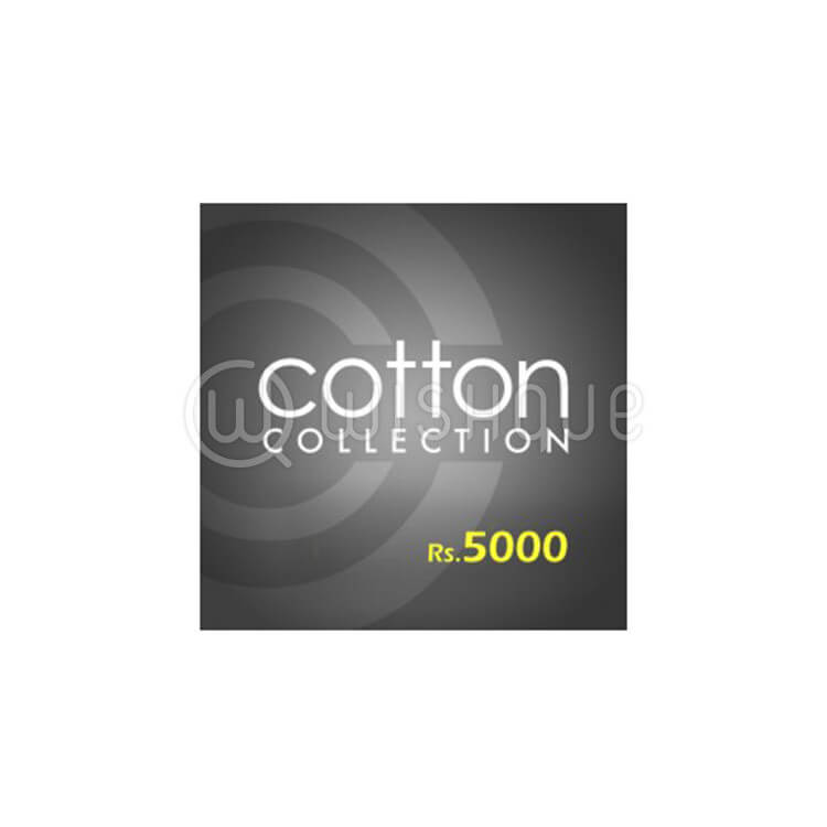 Cotton Collection Gift Voucher Rs.5000 Wishque Sri Lanka's Premium