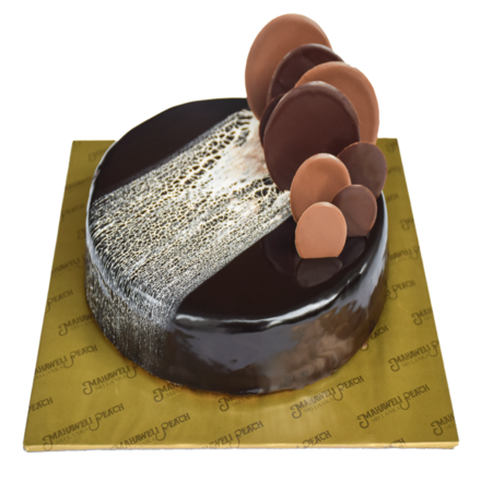 Caramel Chocolate Mousse Cake