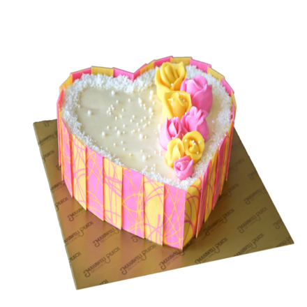 Strawberry Marble Cake