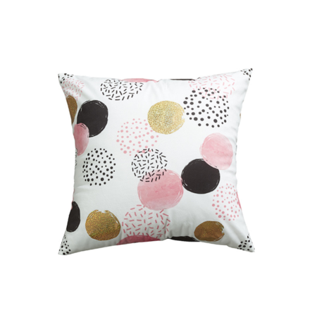 Cotton Printed Decorative Cushion Abstract