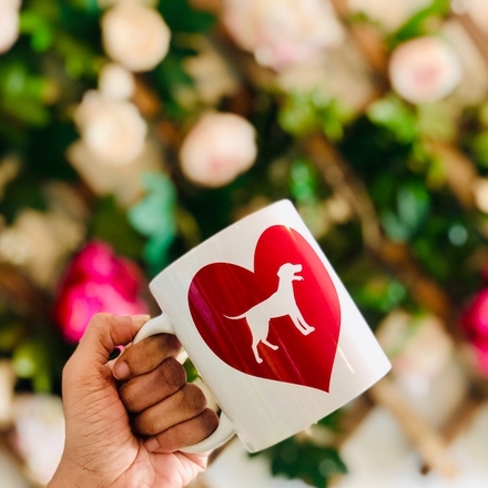 Dog Love Printed Mug
