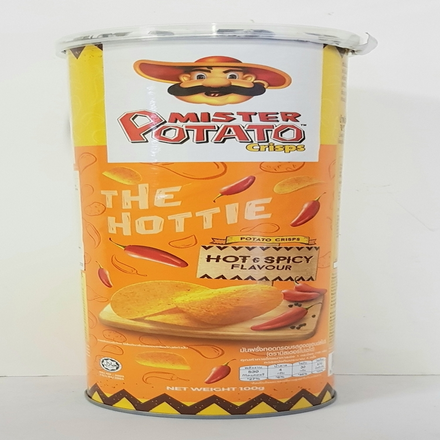 Mister Potato Crisps Hot & Spicy Flavour 100g