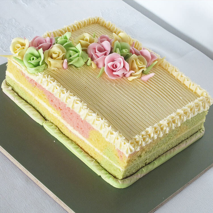 Ribbon Cake With Icing Wishque Sri Lanka's Premium Online Shop