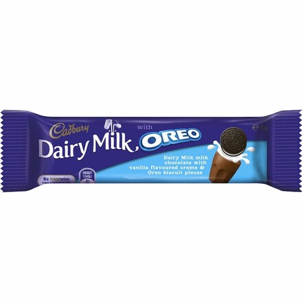 Cadbury Dairy Milk Oreo Milk Chocolate Bar 45g