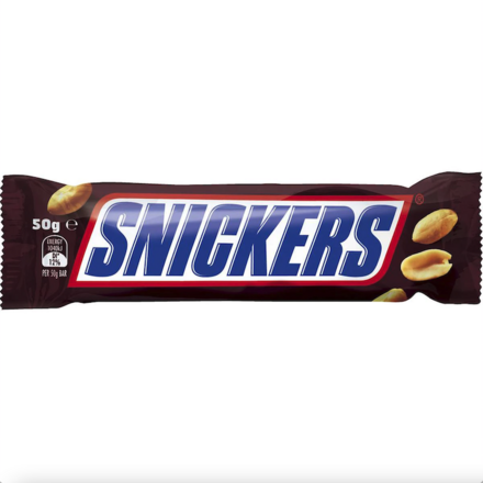 Snickers Chocolate Bar 50g