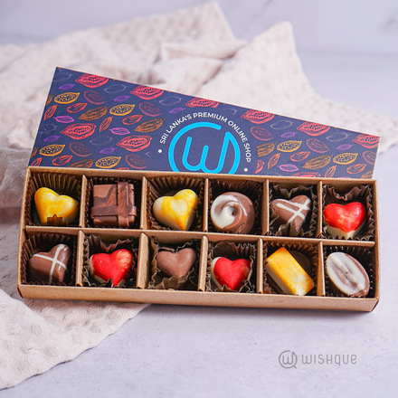 Signature Swiss Pralines Chocolate Collection 12 Pcs