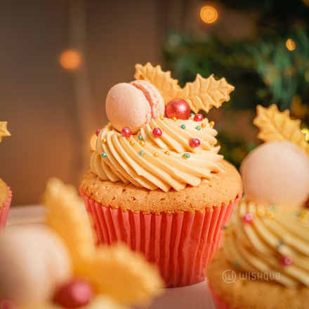 Brandy Buttercream Butterscotch Cupcake