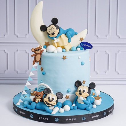 Mickey Mouse And The Dreamworld Theme Cake