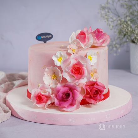 Summer Valley Garden Theme Cake