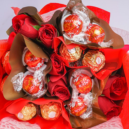 Lindt Ferrero Roses Bouquet