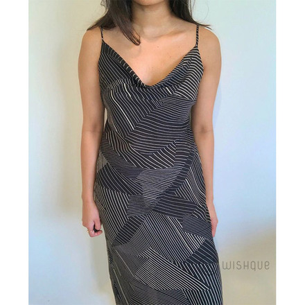 Catwalk Comfy Black Dress By Rushi Clothing