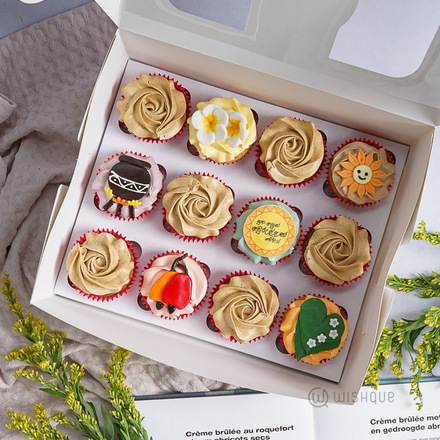 Avurudu Celebrations Assorted Cupcake Box of 12